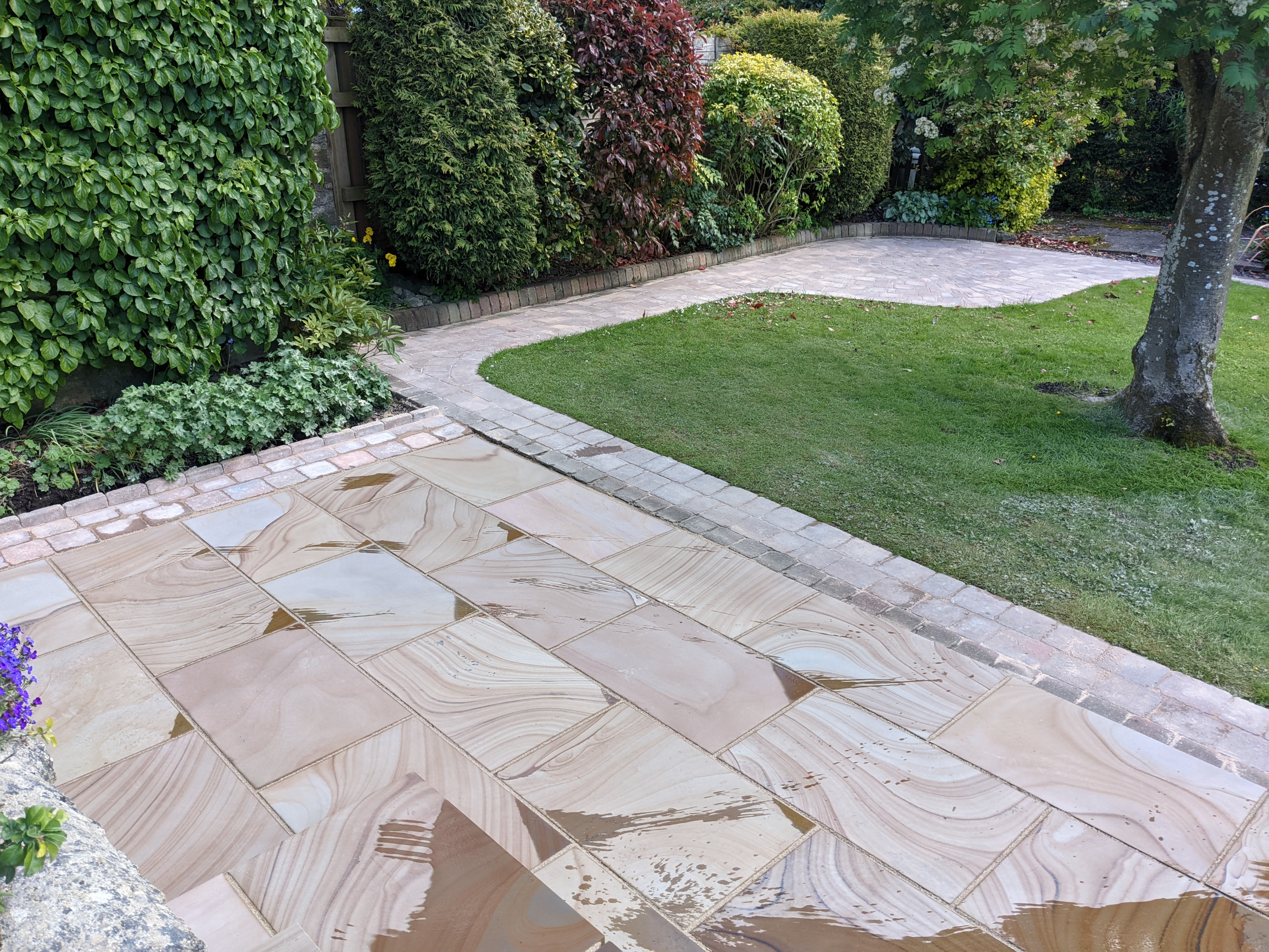 Block Paving, Patio and Steps